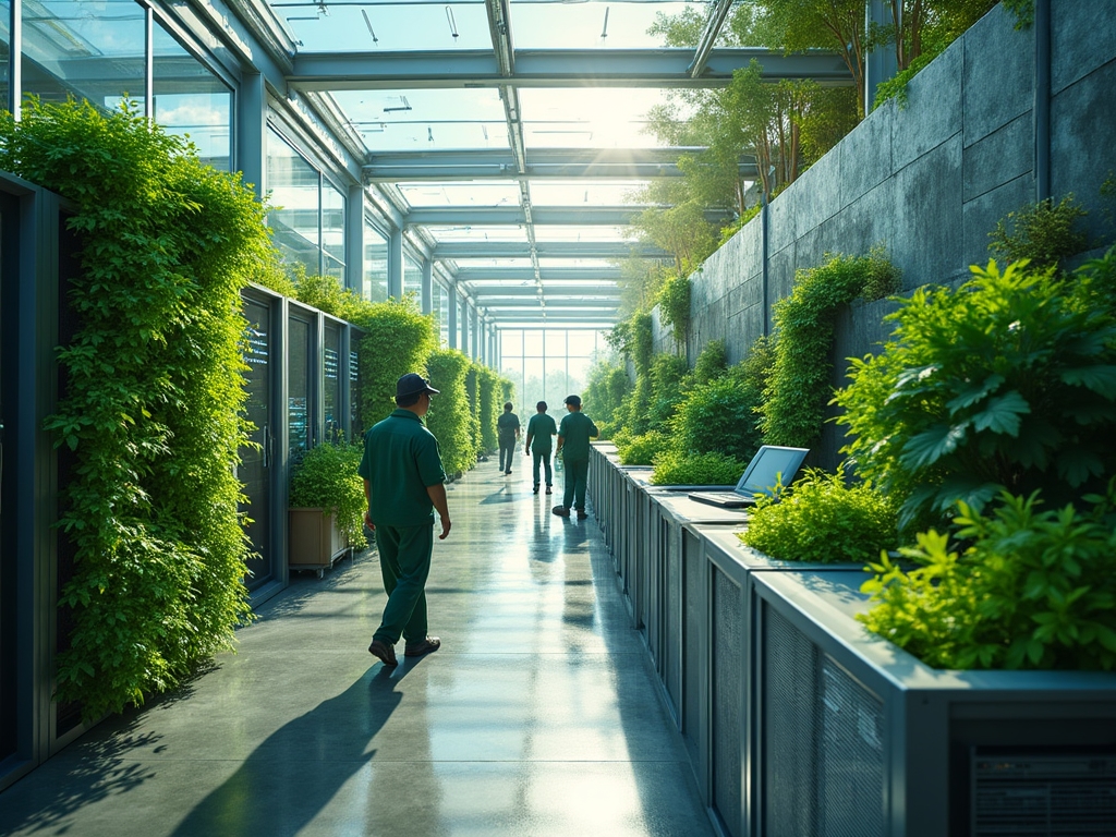 Sustainable data center design with green technologies