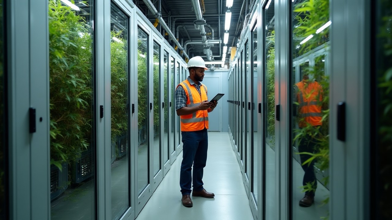 Energy-efficient cooling systems with sustainable design